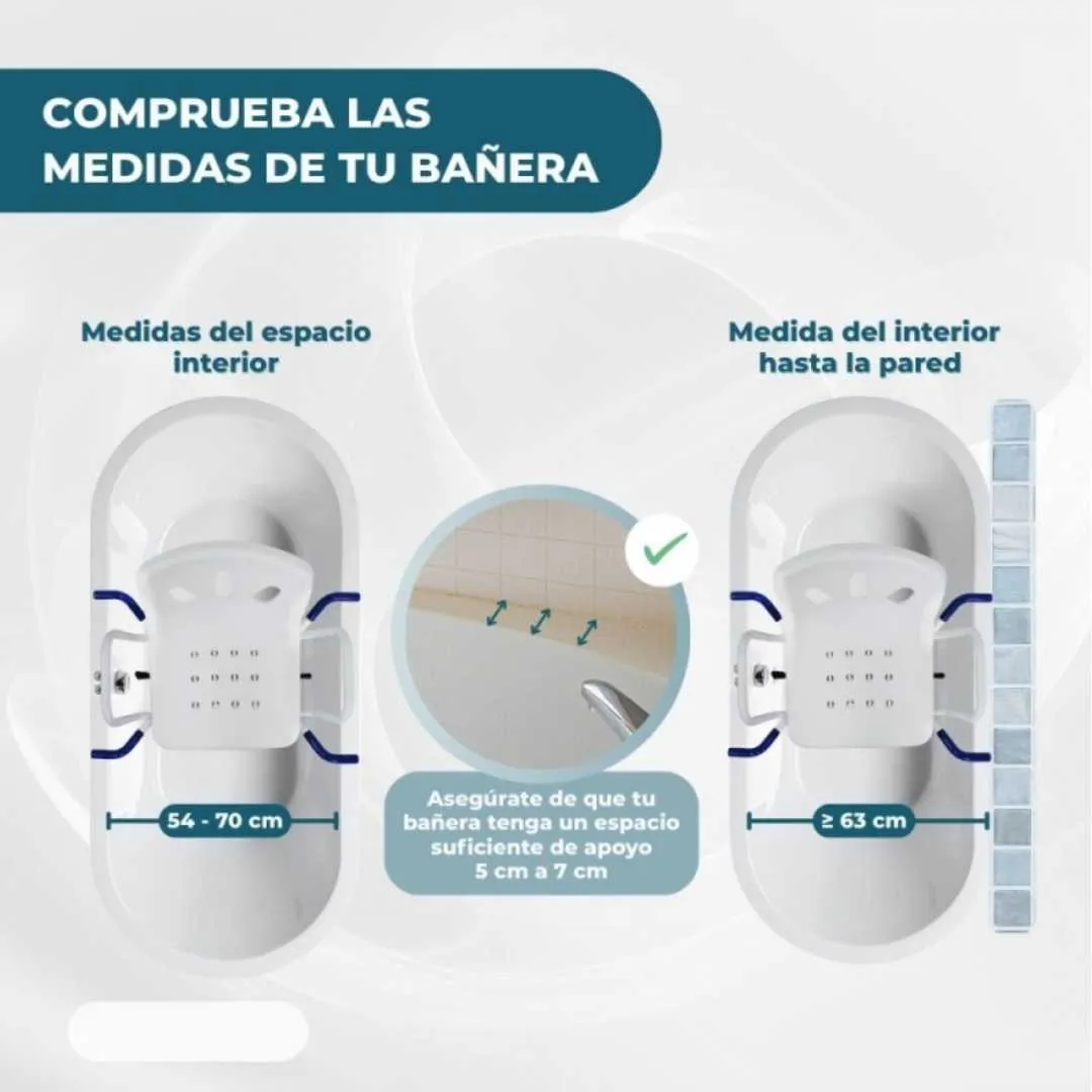 Asiento Giratorio de Bañera LAGO