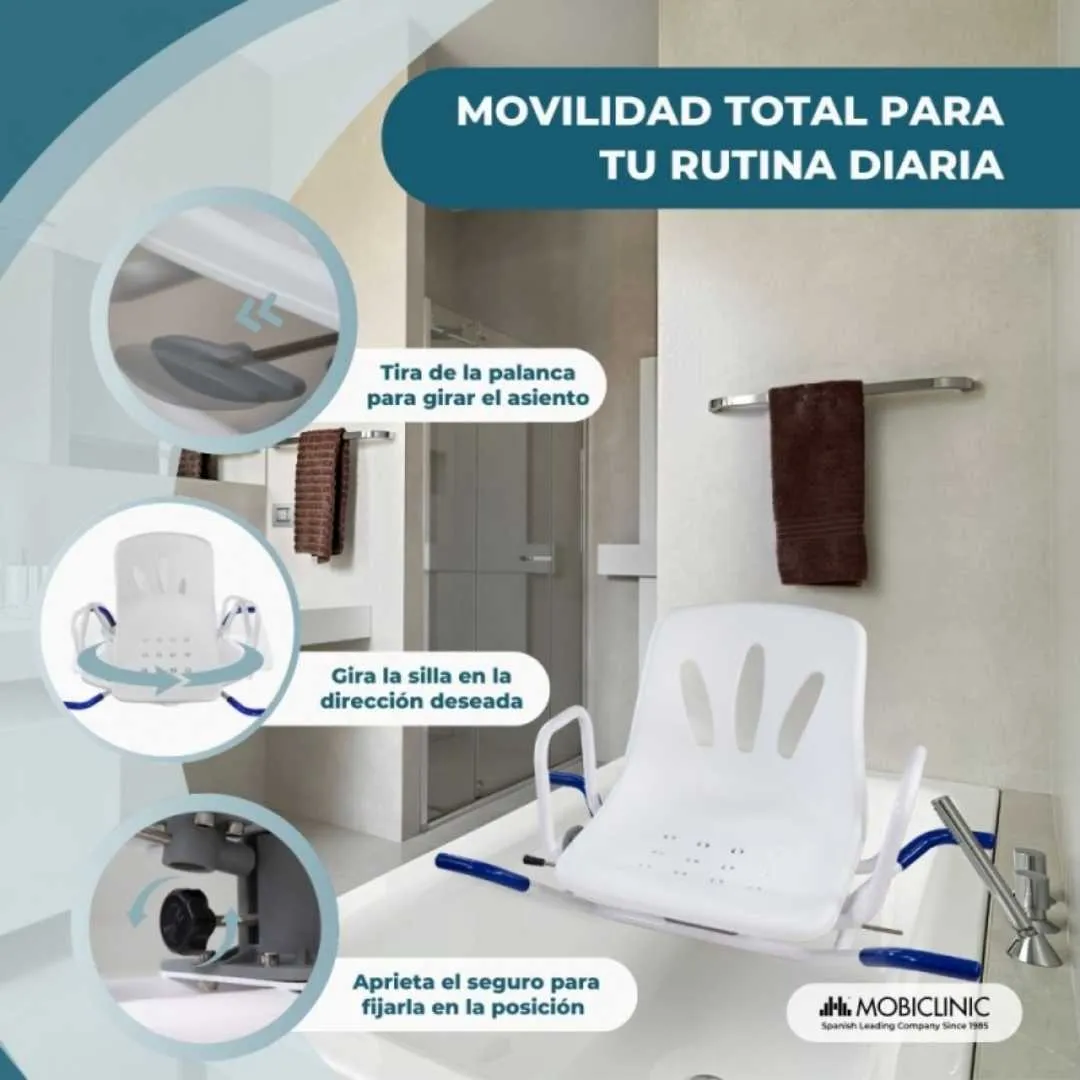 Asiento Giratorio de Bañera LAGO