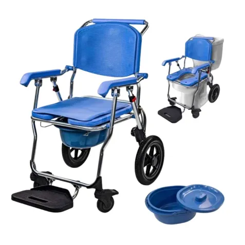 Silla de ruedas plegable para  Ducha con inodoro BABOR