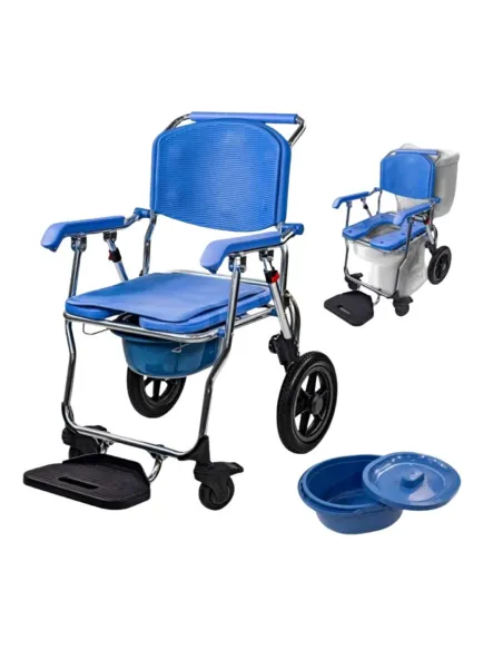 Silla de ruedas plegable para  Ducha con inodoro BABOR