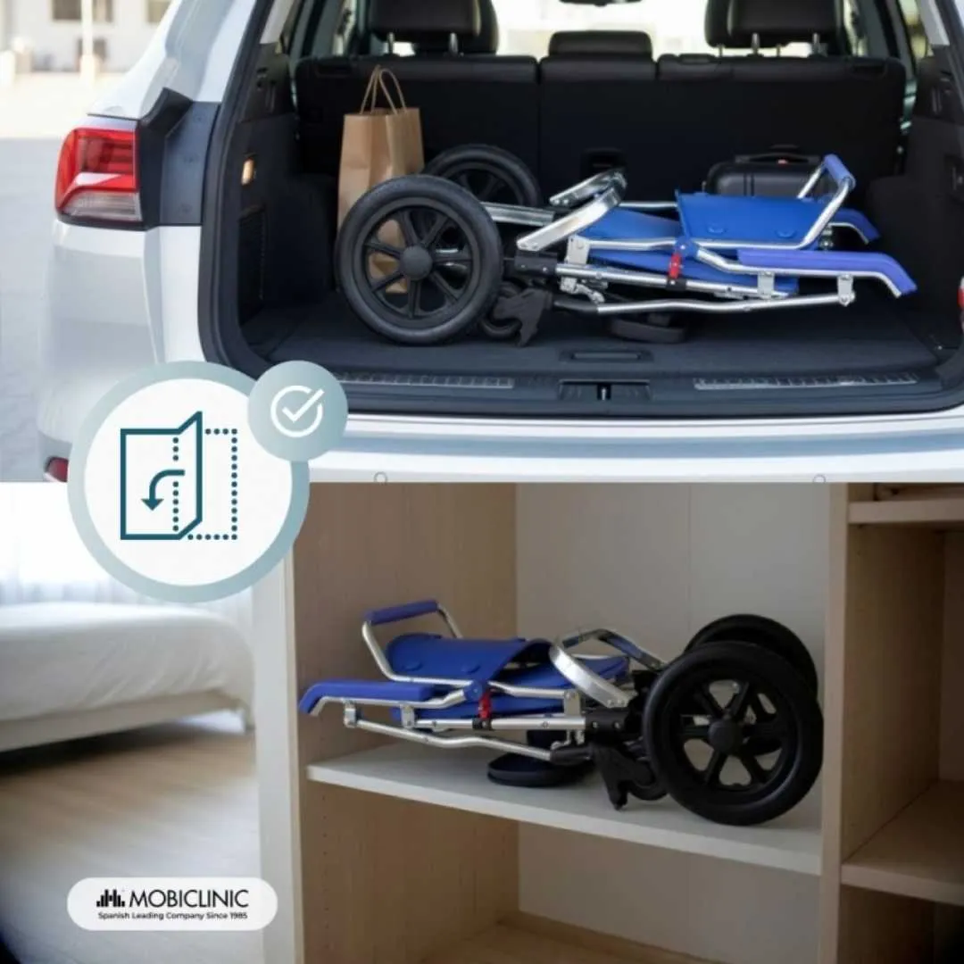 Silla de ruedas plegable para  Ducha con...