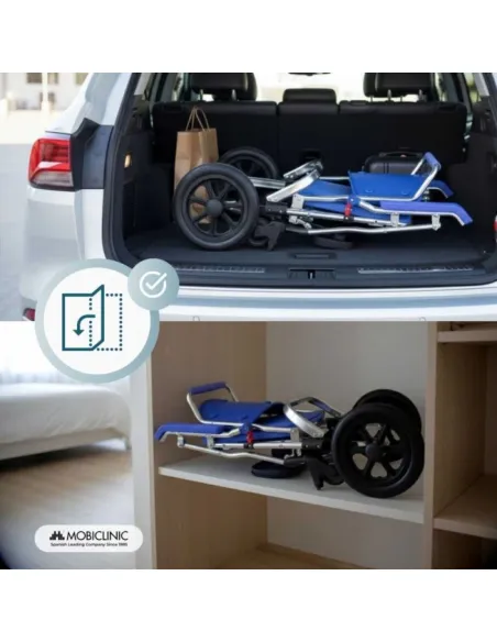 Silla de ruedas plegable para  Ducha con inodoro BABOR