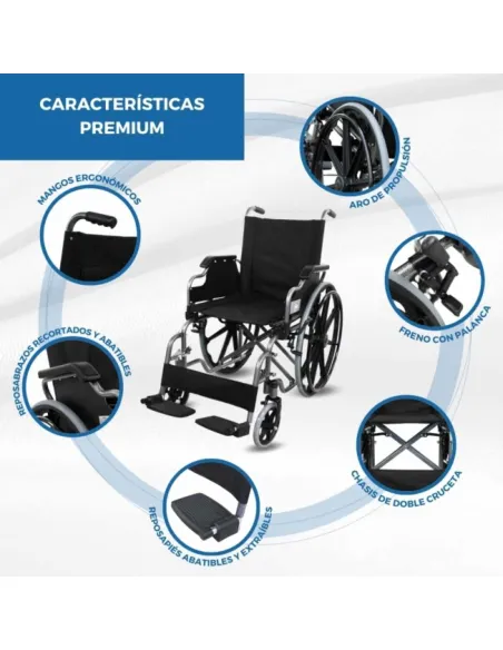 Silla de Ruedas Plegable GIRALDA