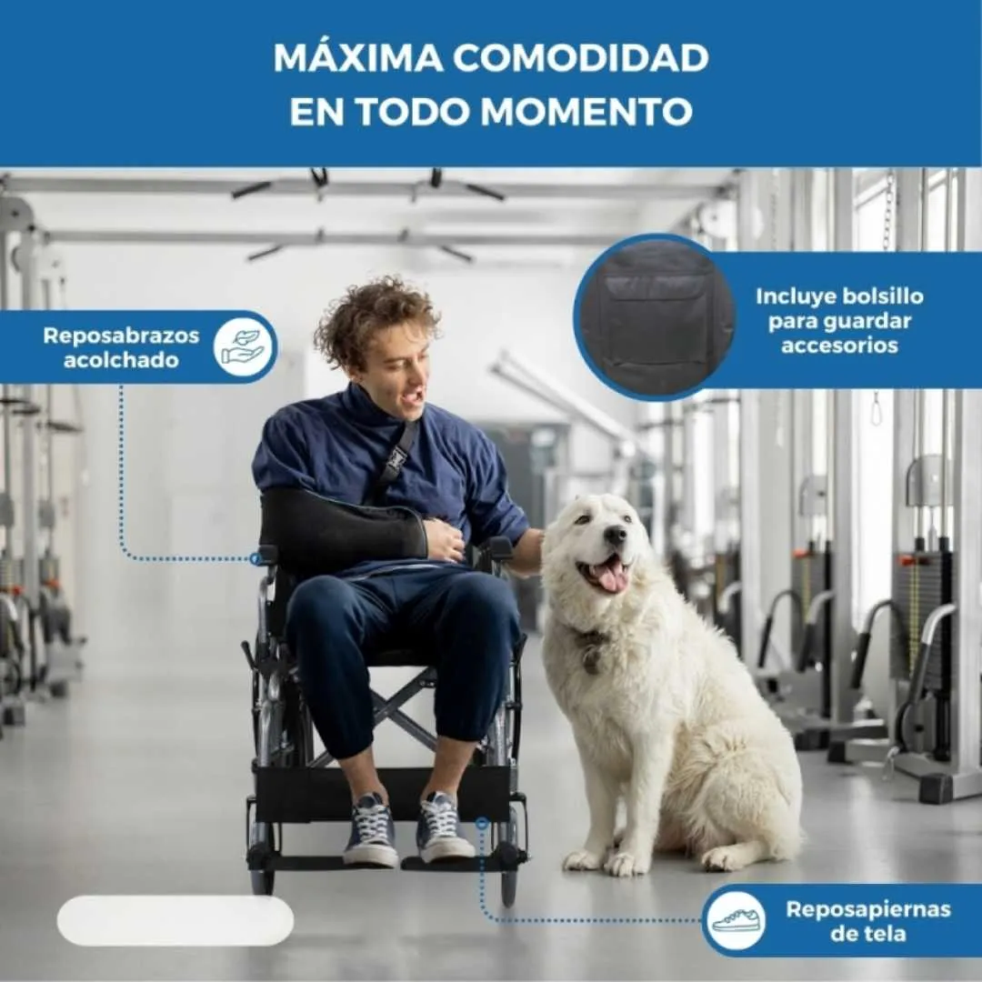 Silla de Ruedas Plegable GIRALDA