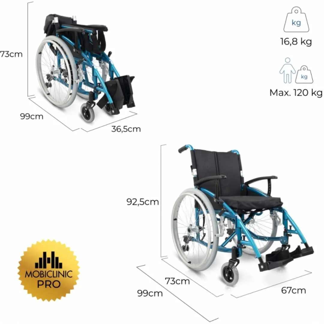 Silla de Ruedas de Aluminio VENECIA con...