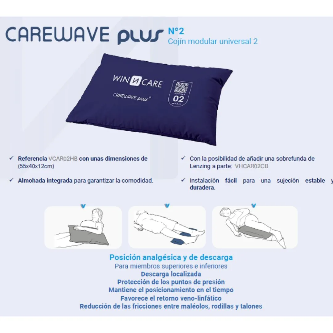 Cojín Posicionador CAREWAVE PLUS 2 · VCAR02HB...