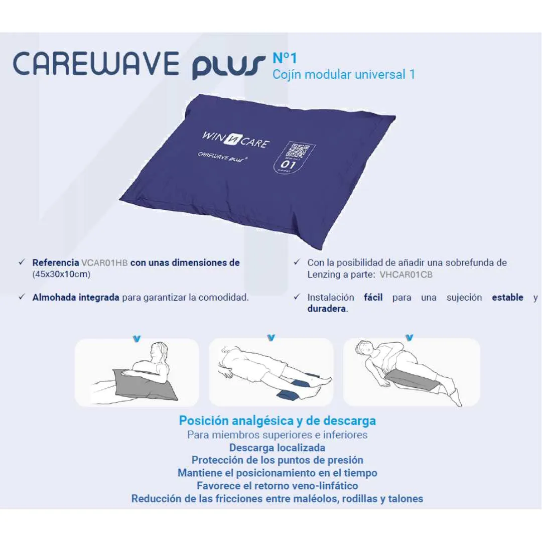 Cojín Posicionador CAREWARE PLUS 1 · VCAR01HB...