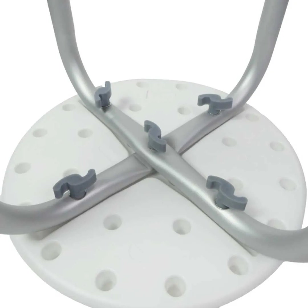 Taburete de Ducha Redondo CHIPRE · Montaje Sin...