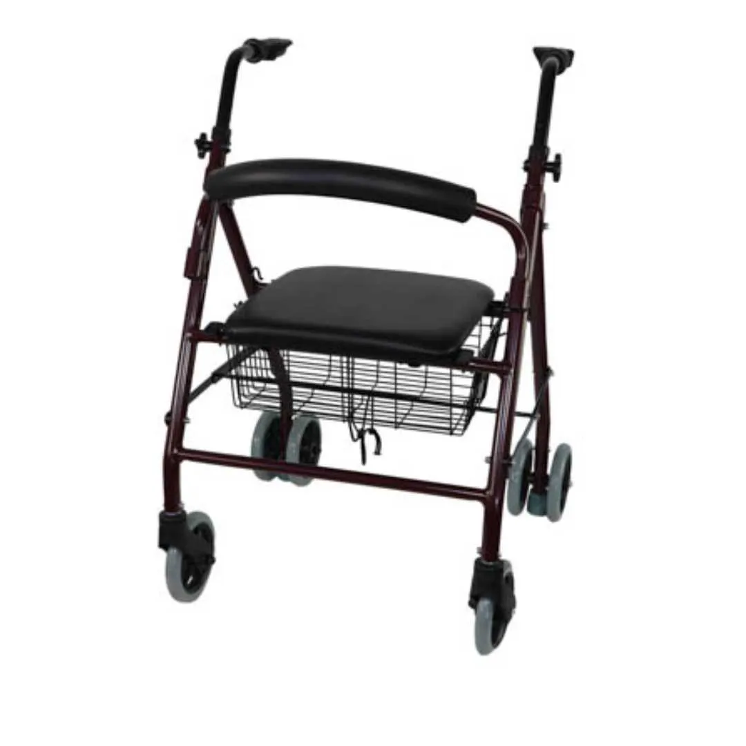 Andador Rollator PRADO con Frenos por Presión