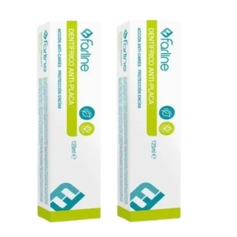 Farline Pasta Antiplaca de Aloe Vera Duplo (2 x 125 ml)