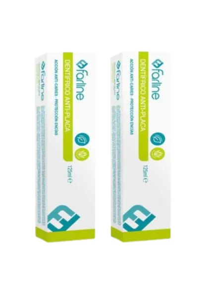 Farline Pasta Antiplaca de Aloe Vera Duplo (2 x 125 ml)