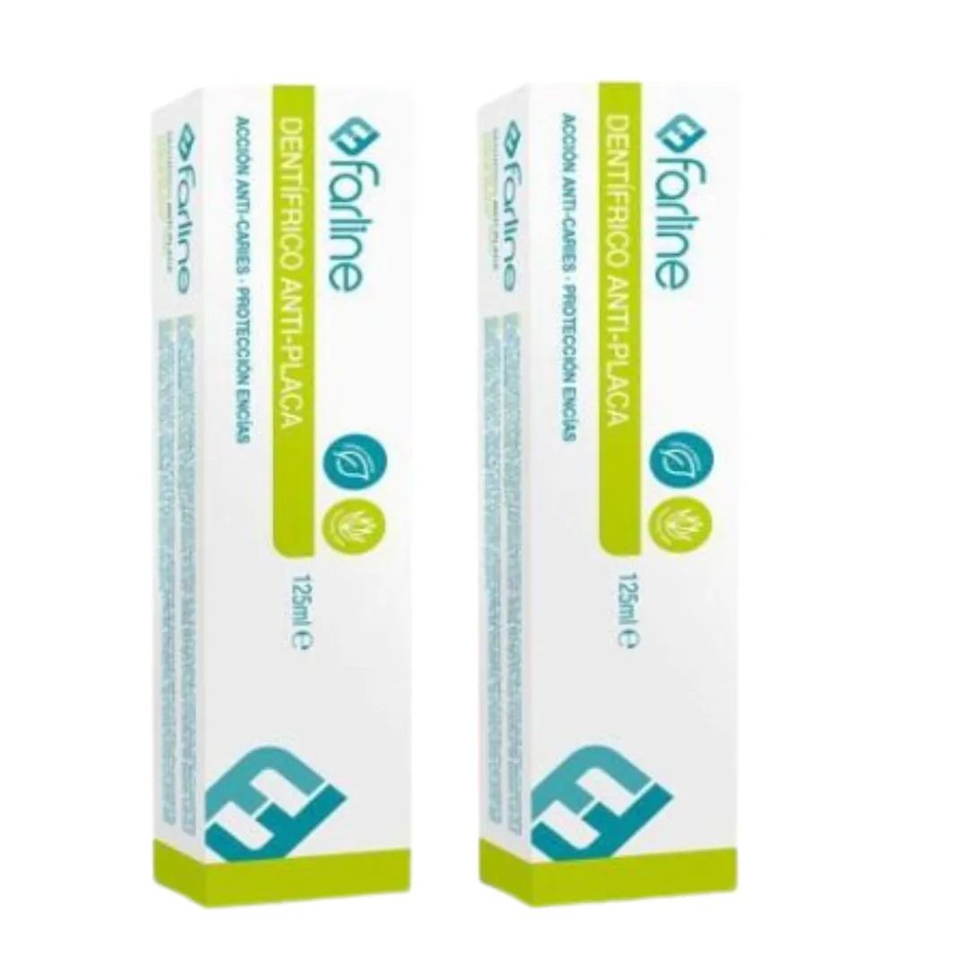 Farline Pasta Antiplaca de Aloe Vera Duplo (2 x...
