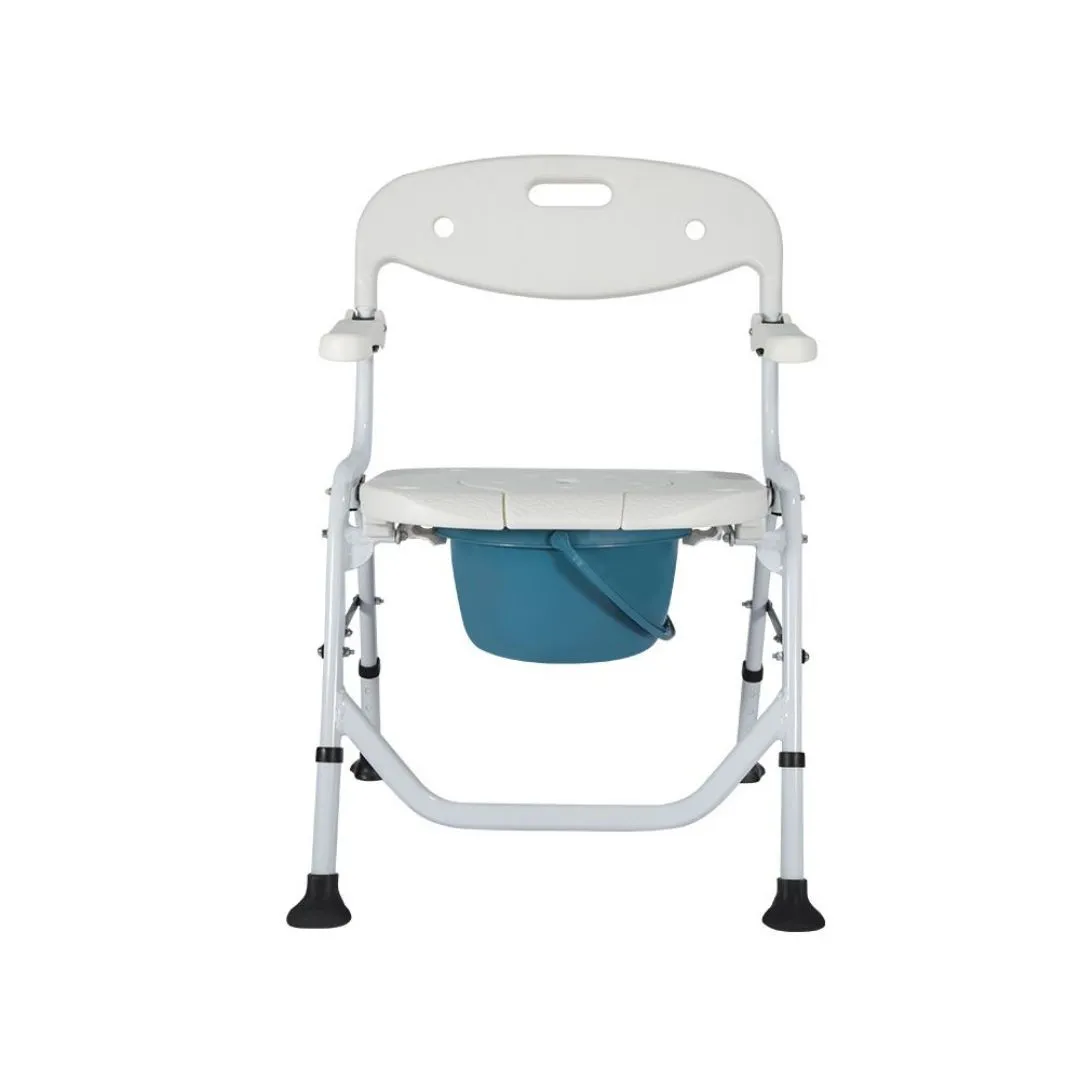 Silla para Ducha Plegable con Inodoro y...