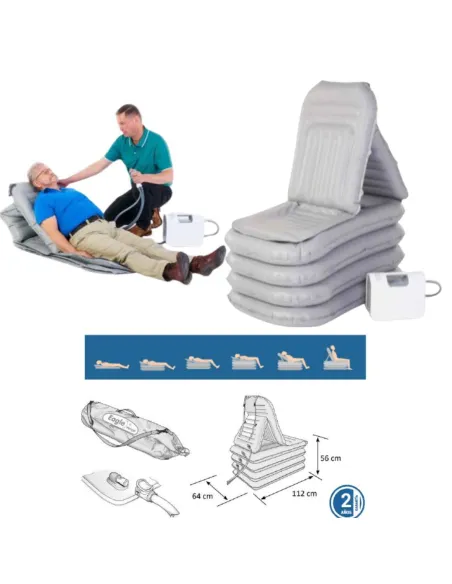Cojín EAGLE con Compresor AIR FLO 24 - Peso máximo 220 kg