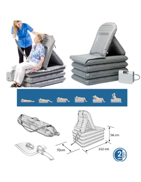 Cojín CAMEL con Compresor AIR FLO 24 - Peso máximo 320 kg