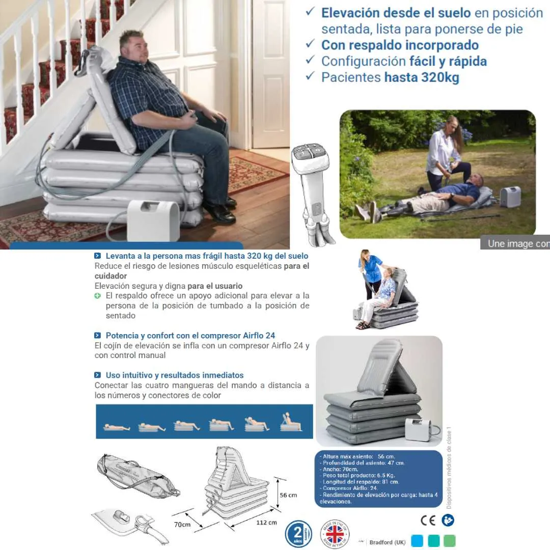 Cojín CAMEL con Compresor AIR FLO 24 - Peso...