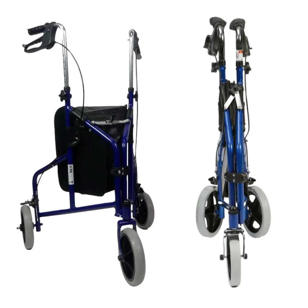 Andador 3 ruedas DELTA Azul