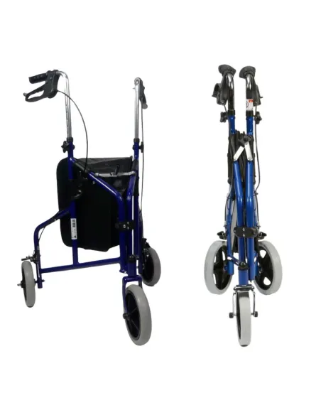 Andador 3 ruedas DELTA Azul