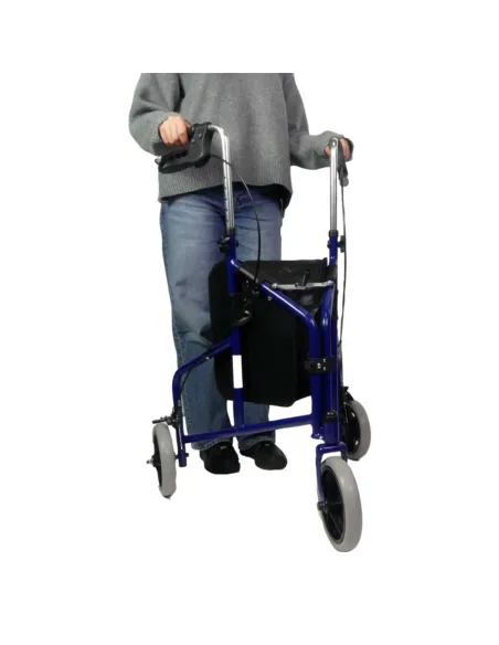 Andador 3 ruedas DELTA Azul