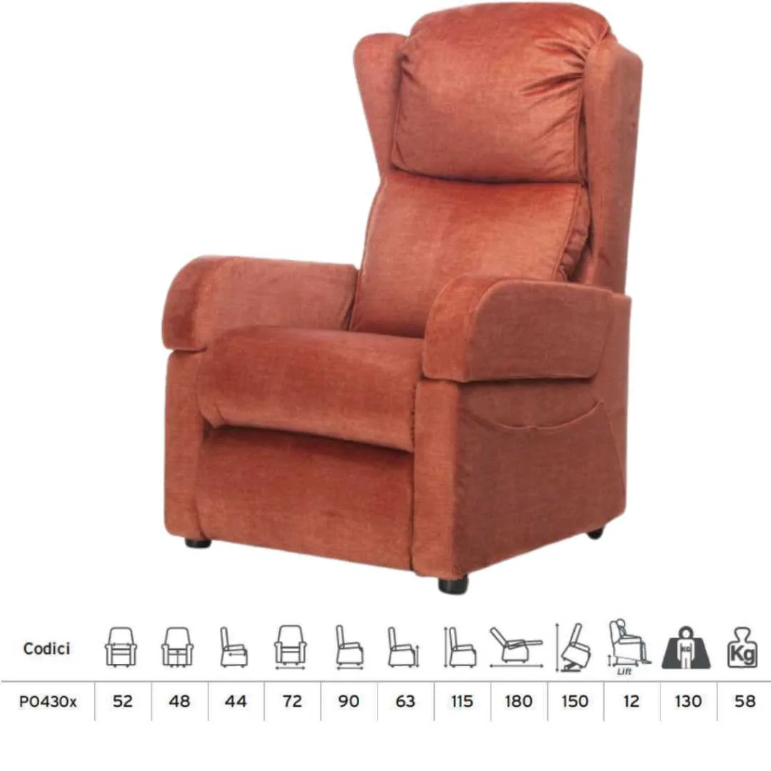 Sillón Elevador Cama Relax CLYZIA · Posición...