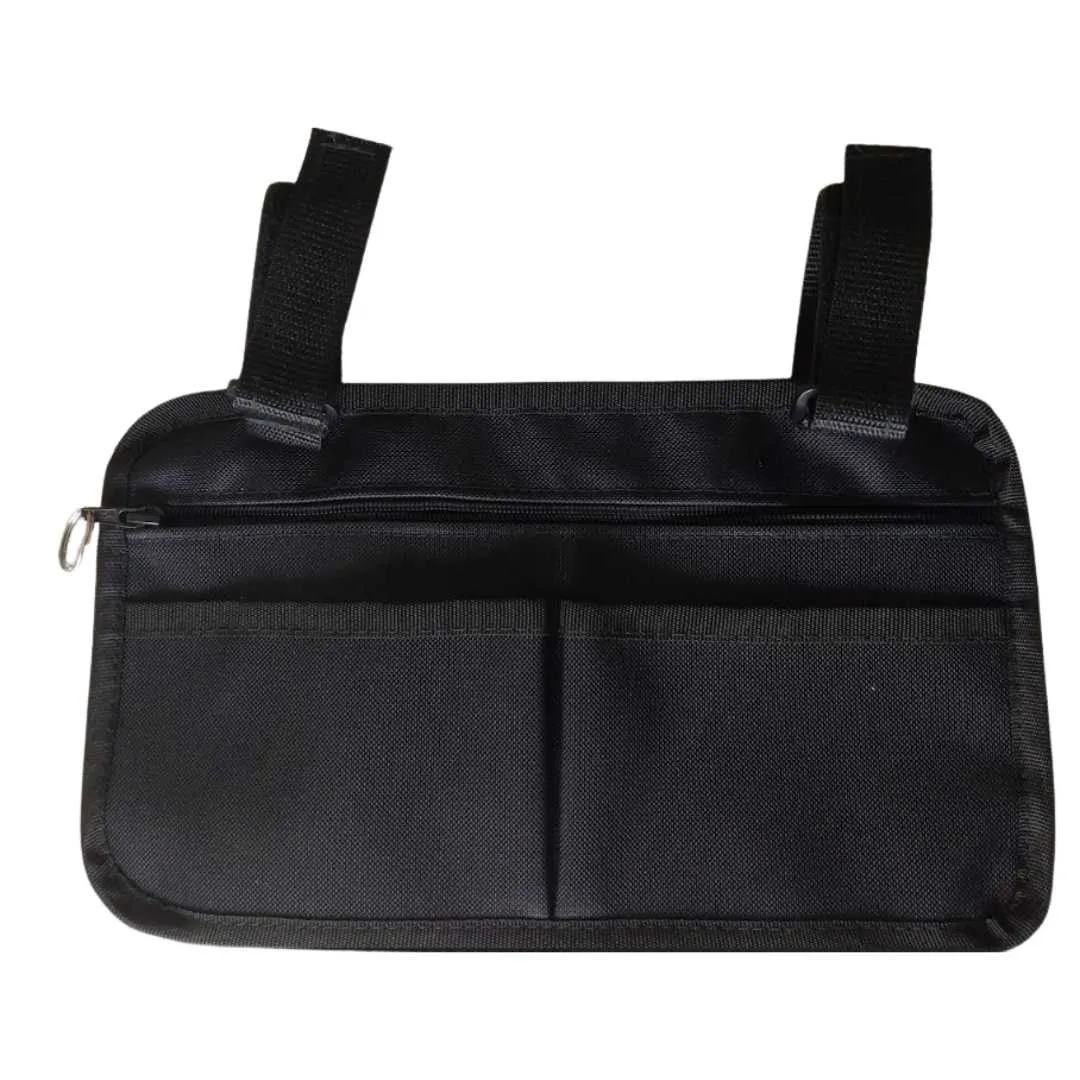 BOLSO LATERAL MULTIBOLSILLO para Silla de Ruedas