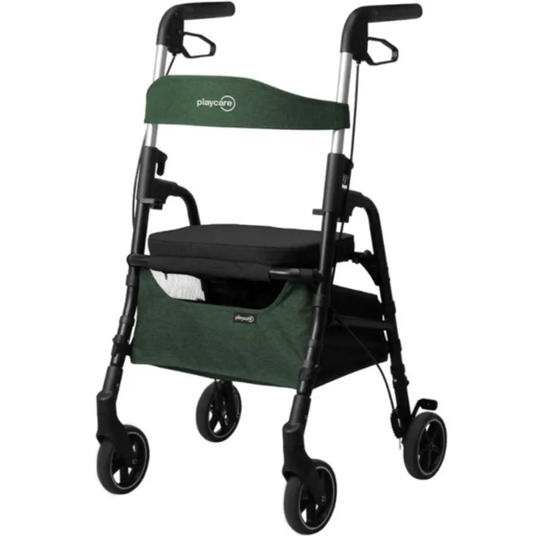 Andador Plegable con Asiento y Cesta W04 Playcare