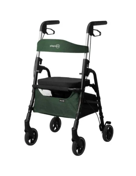 Andador Plegable con Asiento y Cesta W04 Playcare