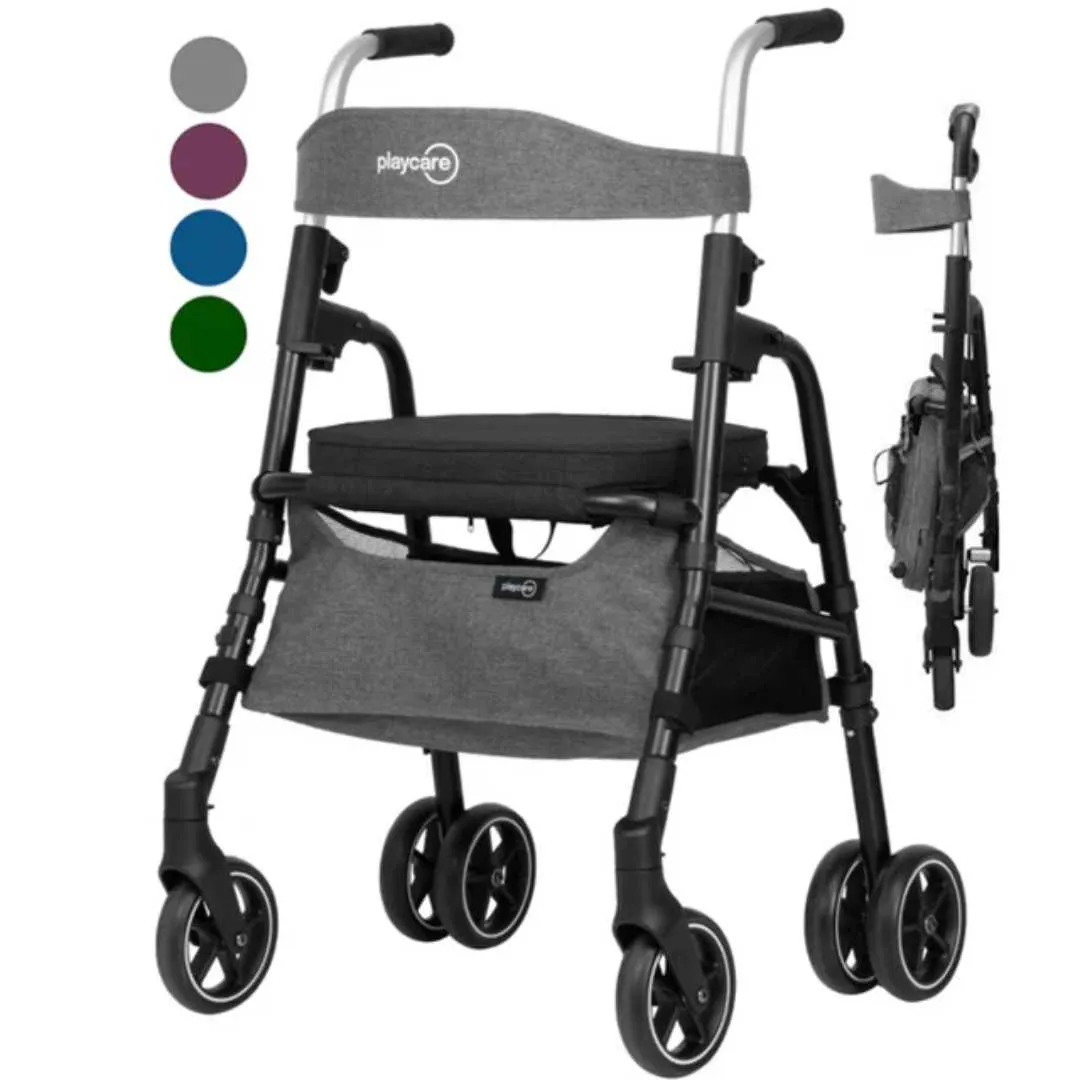 Andador Plegable con Frenos por Presión W05...