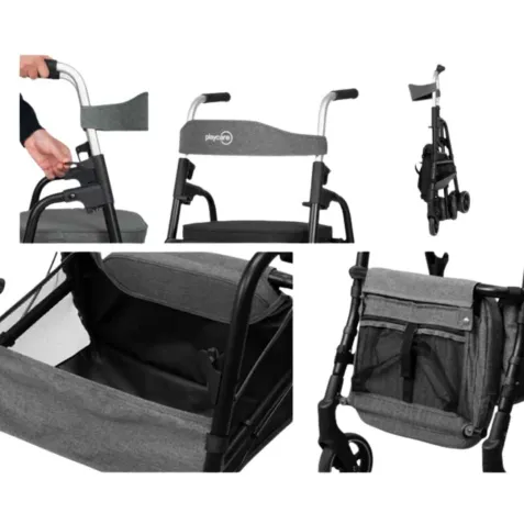 Andador Plegable con Frenos por Presión W05 Playcare 2