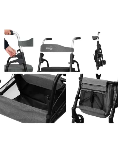 Andador Plegable con Frenos por Presión W05 Playcare