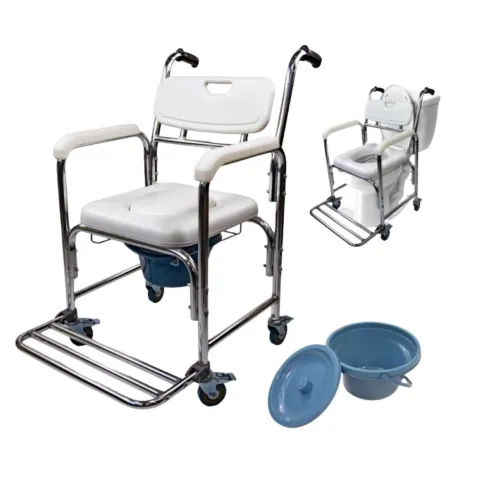 Silla de Ruedas para Ducha con Inodoro ROPE