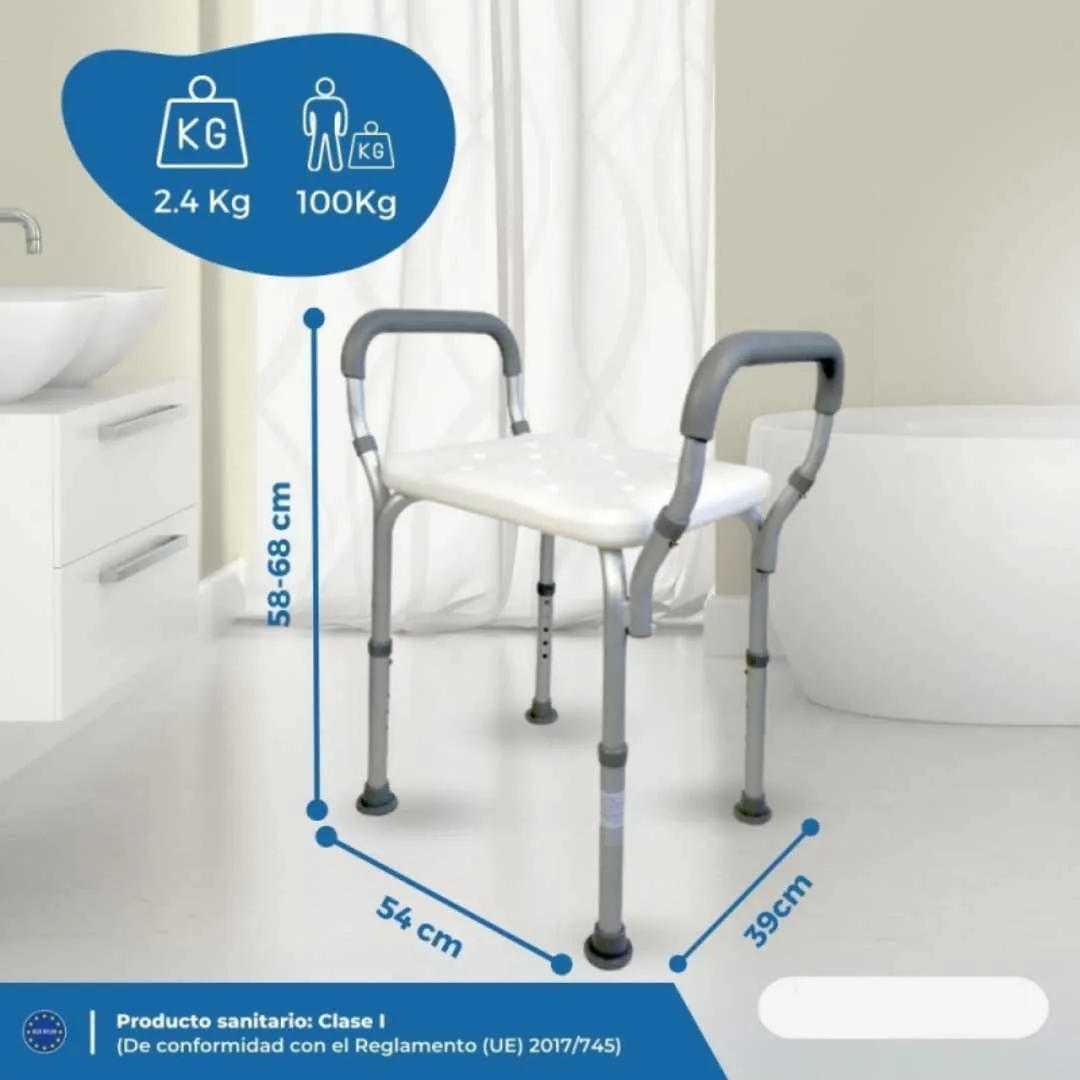 Banqueta Taburete de Ducha ACUEDUCTO con...