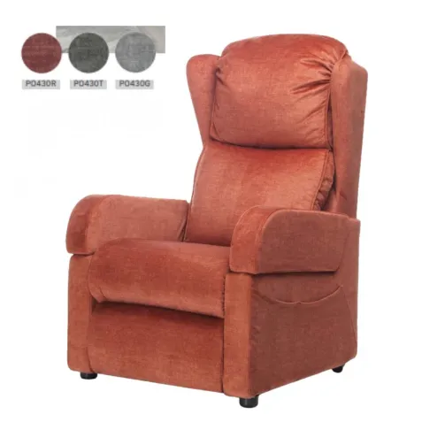 Sillón Elevador Cama Relax CLYZIA · Posición Cama con Ruedas