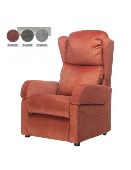 Sillón Elevador Cama Relax CLYZIA · Posición Cama con Ruedas