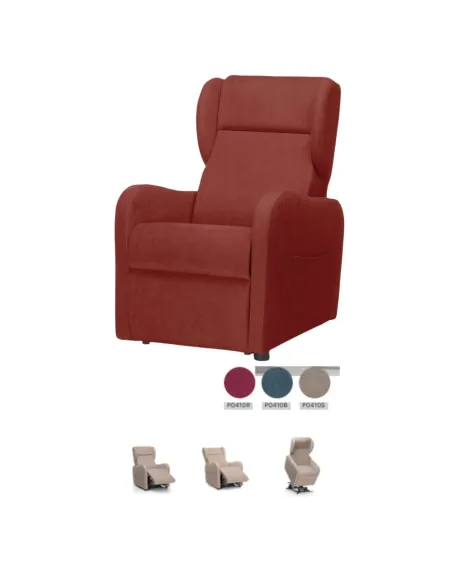 Sillón Elevador Cama Relax AGAVE con Sistema de Ruedas