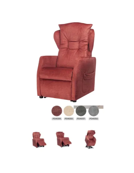 Sillón Elevador Relax DAFNE 2 Motores con 4 Ruedas de 50 mm