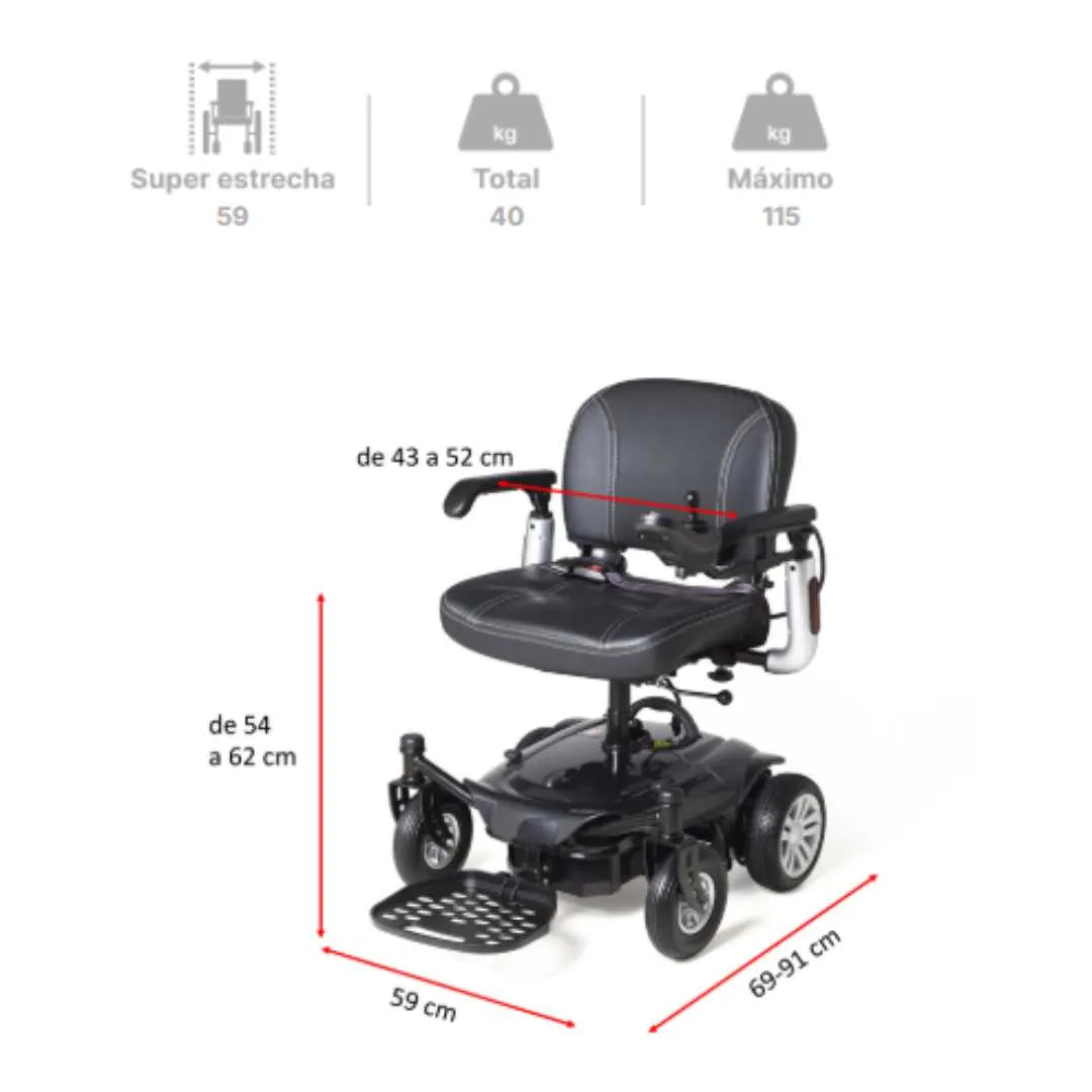 Silla eléctrica desmontable ECLIPSE RIVER