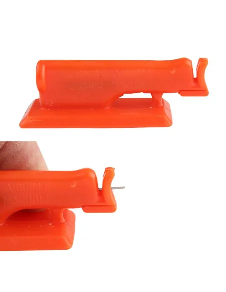 Enhebrador de agujas para máquinas de coser