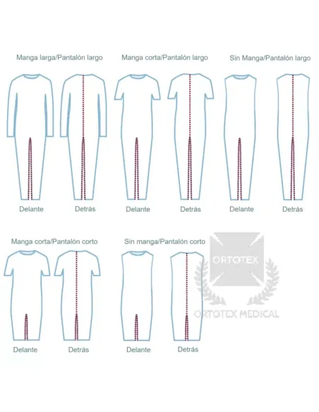 PIJAMA Antipañal Ortotex Medical