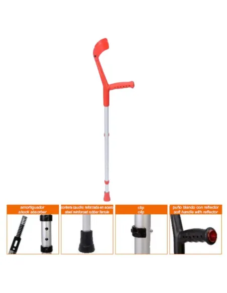 Bastón Puño Blando con o sin Amortiguación · Unidad