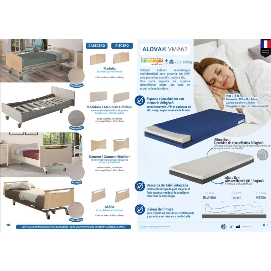 Cama Domiciliaria Geriátrica XPRIM 3 Winncare...