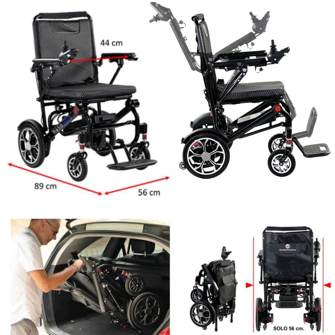 Silla eléctrica plegable super ligera R650