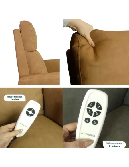 Sillón Relax Elevador ESCONDIDA con 1 o 2 Motores