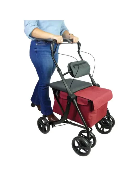 Andador Rollator Carrito de Compra REST N ROLL