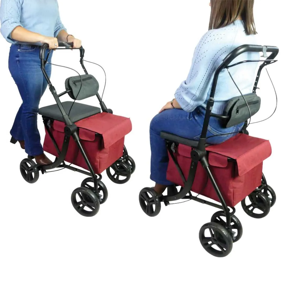 Andador Rollator Carrito de Compra REST N ROLL