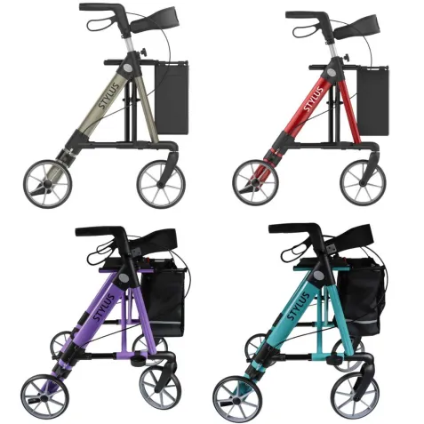 Andador Rollator Ultraligero STYLUS · 2 Tallas