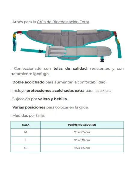 Grúa PRACTIKA CONVERTIBLE 2 en 1-Grúa Traslado y Bipedestación