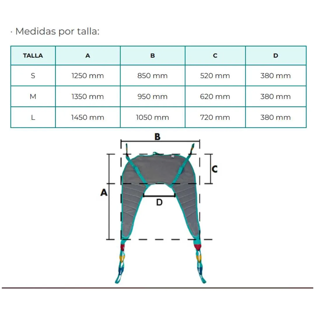Grúa de traslado PRACTIKA Plegable Hasta 150 Kg...
