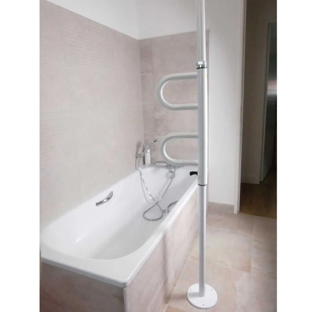 Barra Columna Asidero MOVIL AJUSTABLE Suelo...