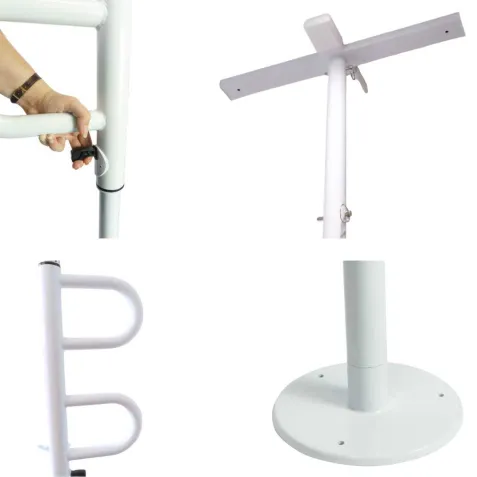 Barra Columna Asidero MOVIL AJUSTABLE Suelo Techo FIX 2